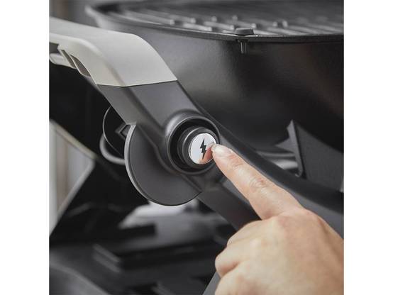 Weber - Barbecue à gaz Q 1200N noir + Rôtissoire - Weber - Image 5