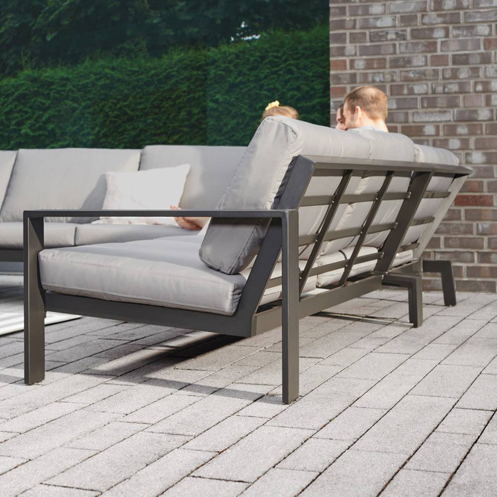 Home Deluxe - Salon de jardin aluminium HOME DELUXE RIO M - anthracite - Image 5