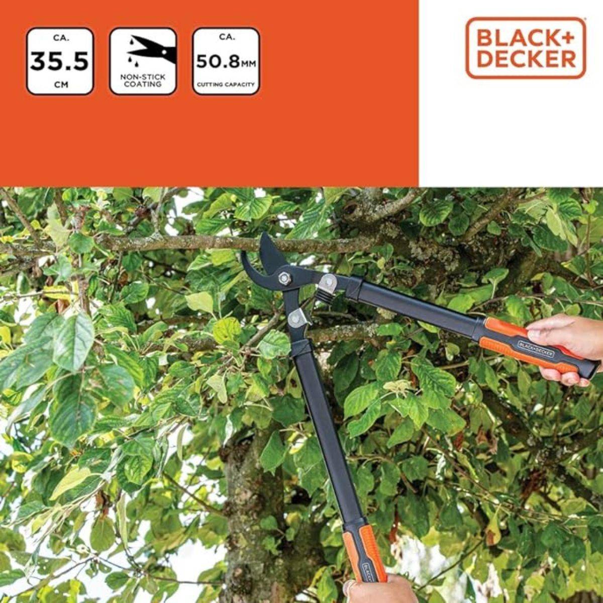 Coupe branches 35.5cm Diamètre de coupe 50mm Black et Decker - Image 3