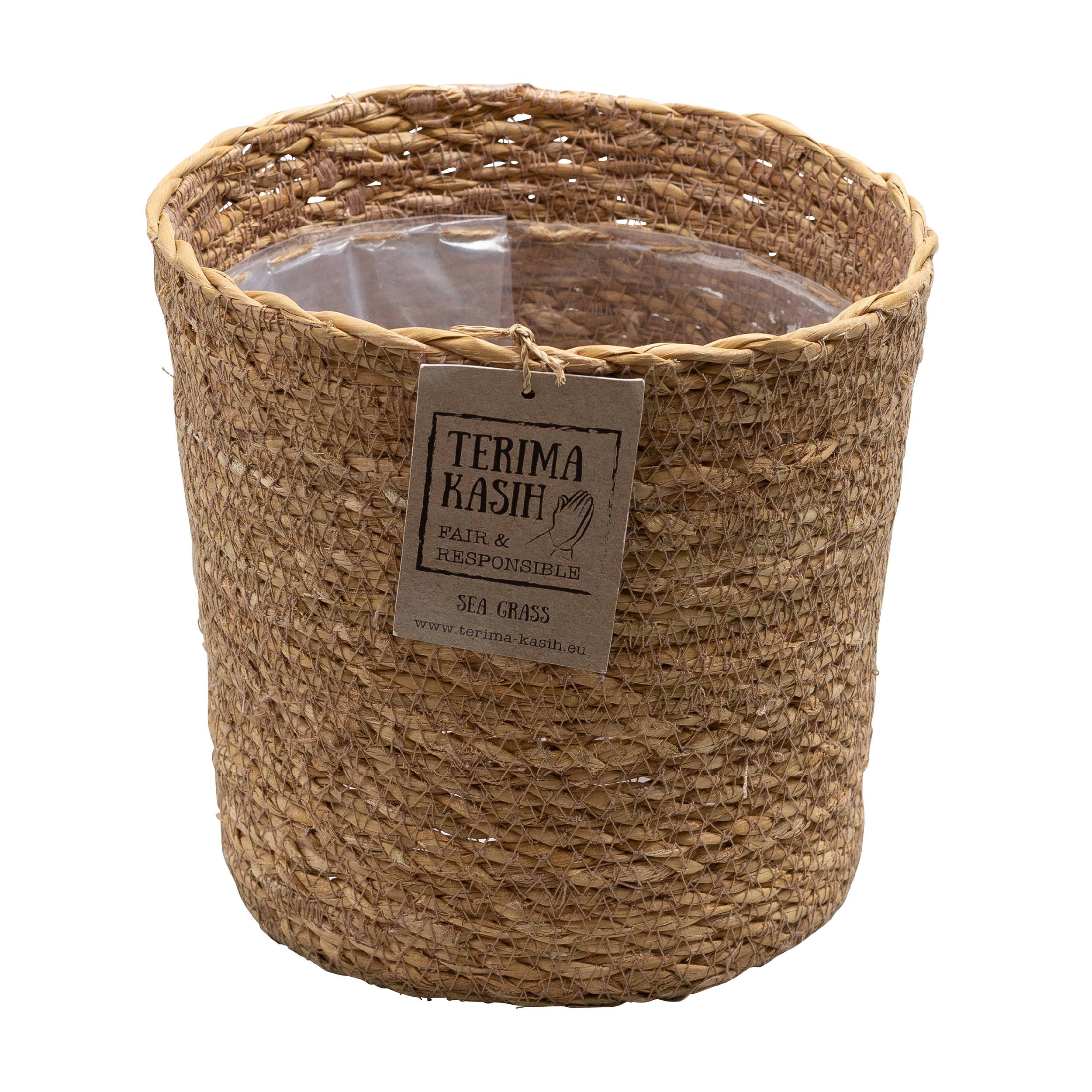 Panier Lux - Jonc de mer - Terami Kasih - 20-25 cm - Image 1