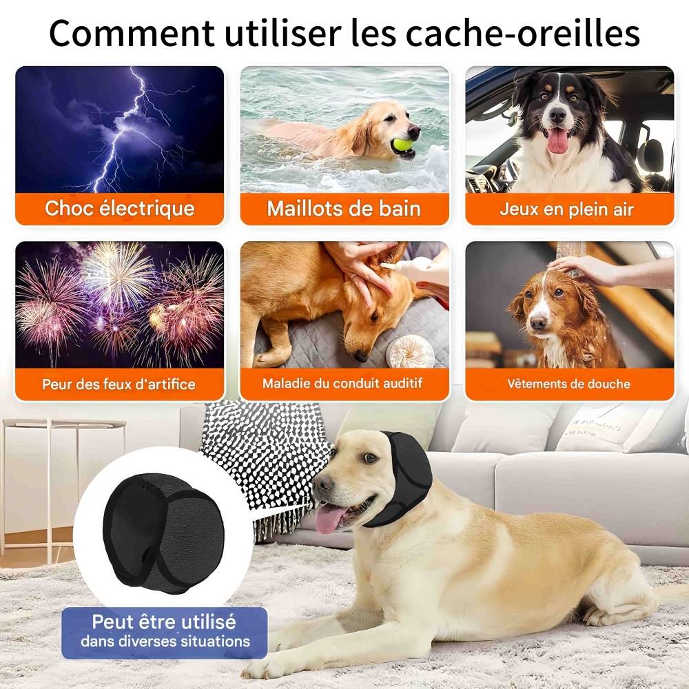 IntiMeg - Cache-oreilles de protection pour chien S IntiMeg - Image 5