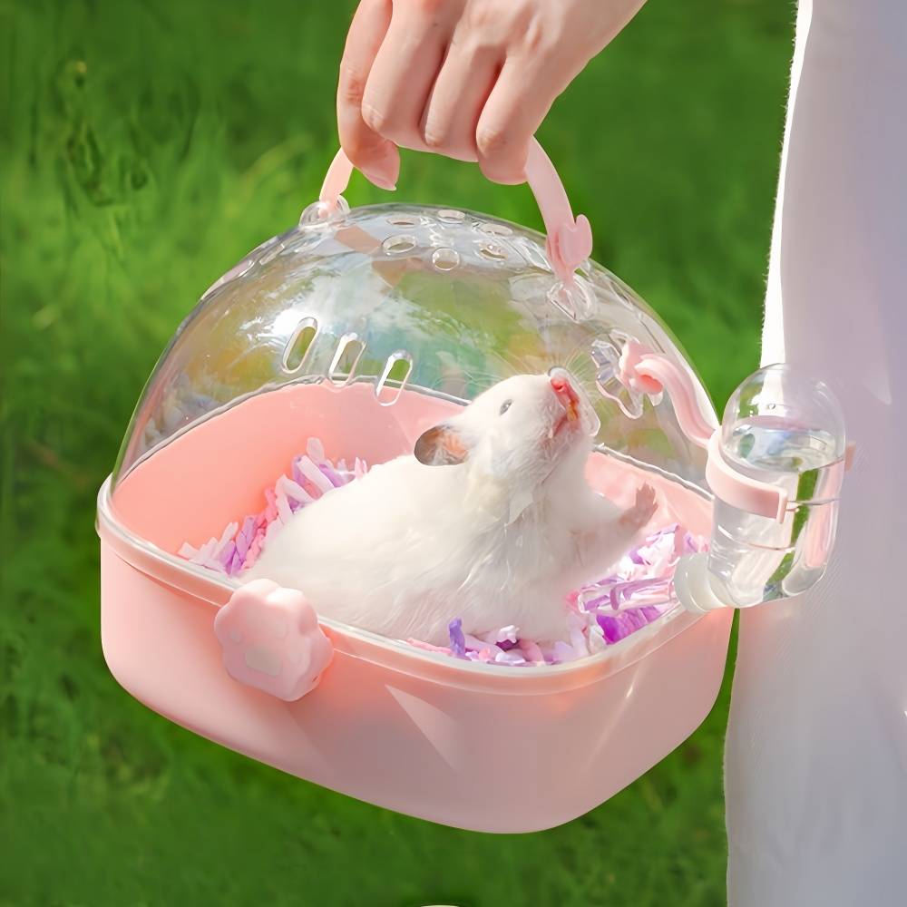 IntiMeg - Cage de transport portable pour petits animaux BLEU IntiMeg - Image 3
