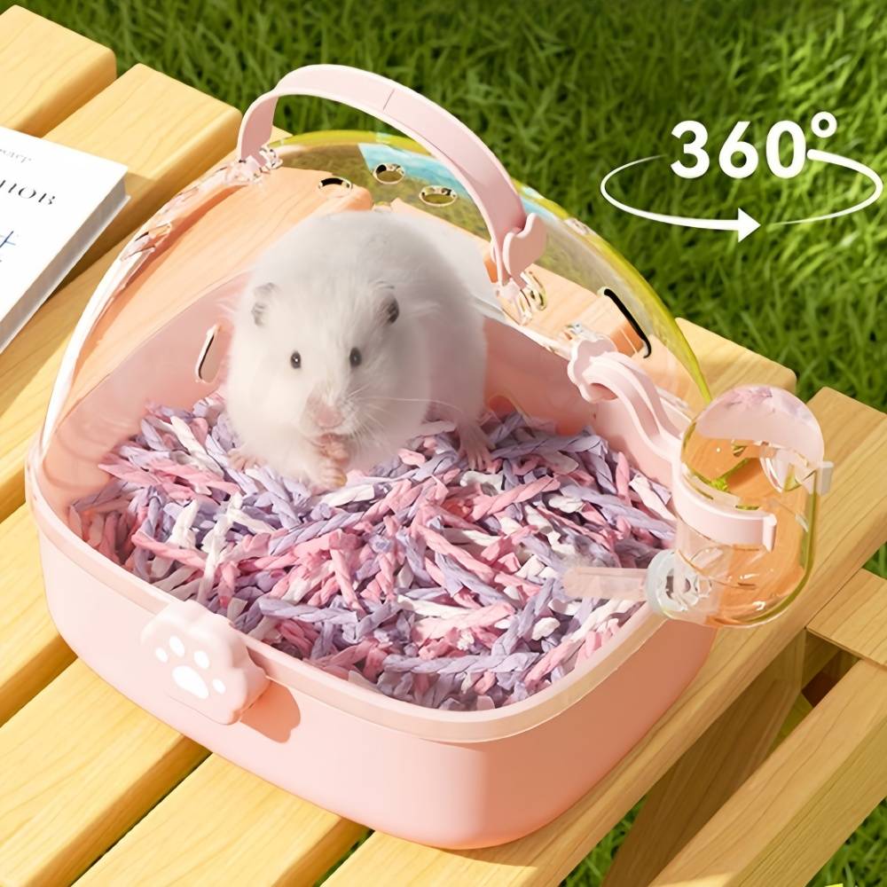 IntiMeg - Cage de transport portable pour petits animaux BLEU IntiMeg - Image 2