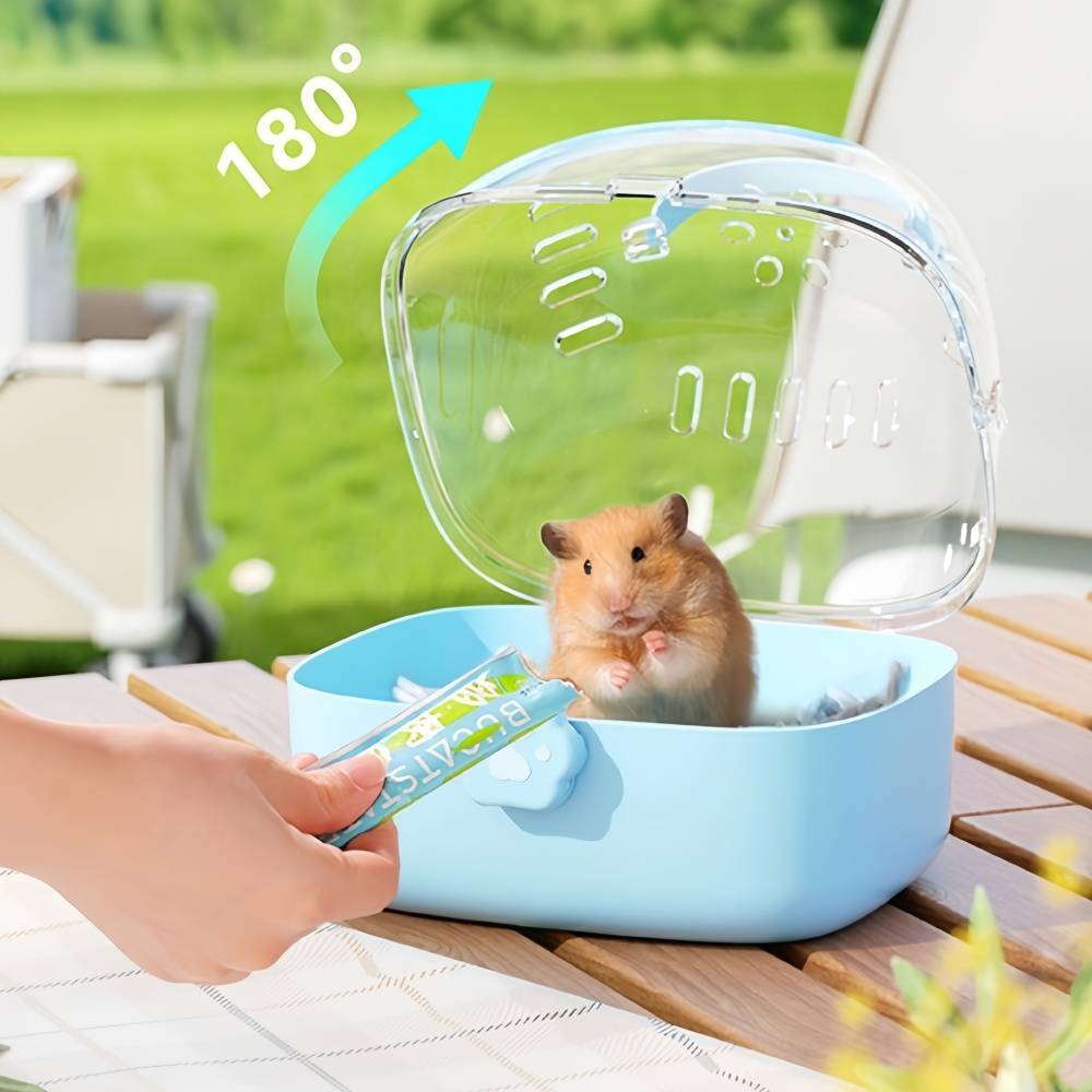 IntiMeg - Cage de transport portable pour petits animaux BLEU IntiMeg - Image 6