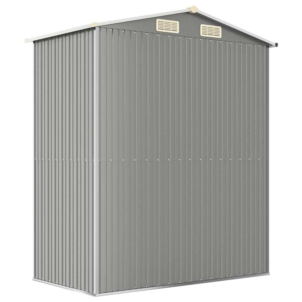 Vidaxl - Abri de jardin Gris clair 192x108x223 cm Métal galvanisé vidaXL 319269 - Image 7