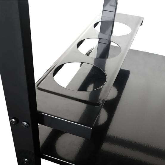 Desserte AVEIRO noire pour plancha - HAPPY GARDEN - Image 4
