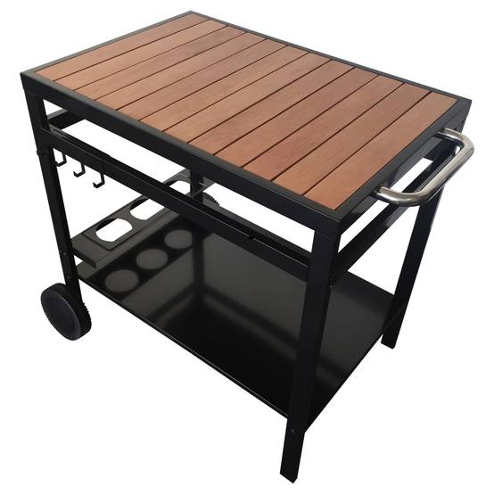 Desserte AVEIRO noire pour plancha - HAPPY GARDEN - Image 8
