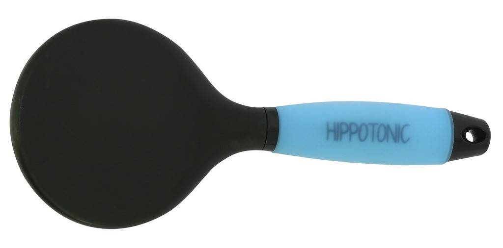 Brosse à crinière Hippotonic Gel - Soin des crins du cheval - Noir/Bleu - Image 2
