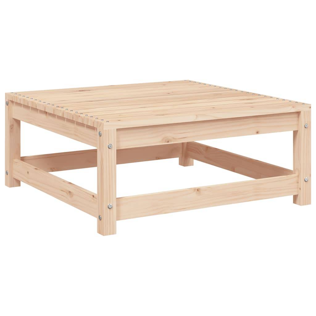 Vidaxl - Repose-pied de jardin 70x70x30 cm bois de pin massif vidaXL 837935 - Image 7