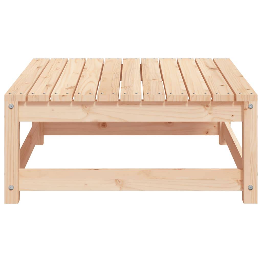 Vidaxl - Repose-pied de jardin 70x70x30 cm bois de pin massif vidaXL 837935 - Image 6