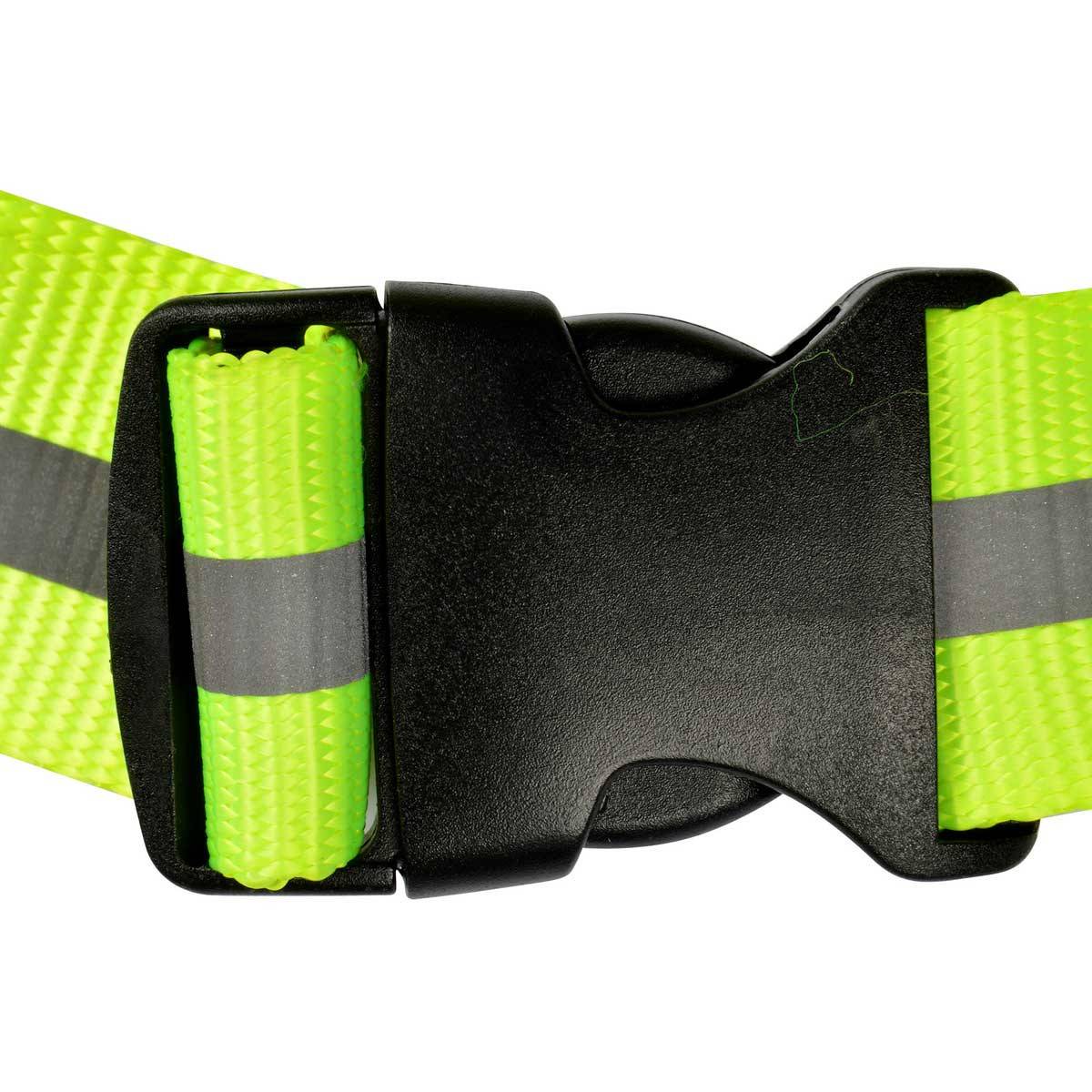 Love Story - Collier Réglable Chien Réfléchissant "Essentiel" 30-45cm Jaune - Image 3