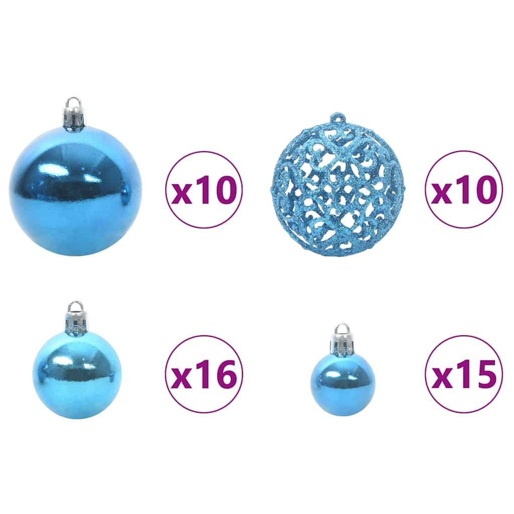 Vidaxl - Sapin de Noël Rose 180 cm PVC vidaXL 3396436 - Image 9