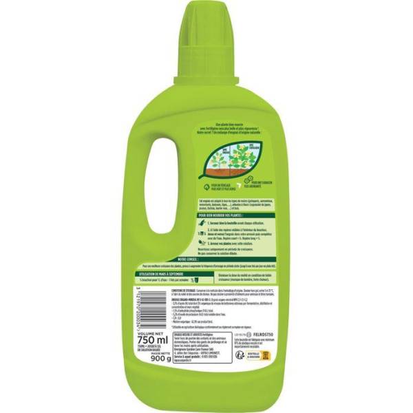 Fertiligène - Engrais rosiers arbustes 750 ml - FERTILIGENE - FELROS750 - Image 2