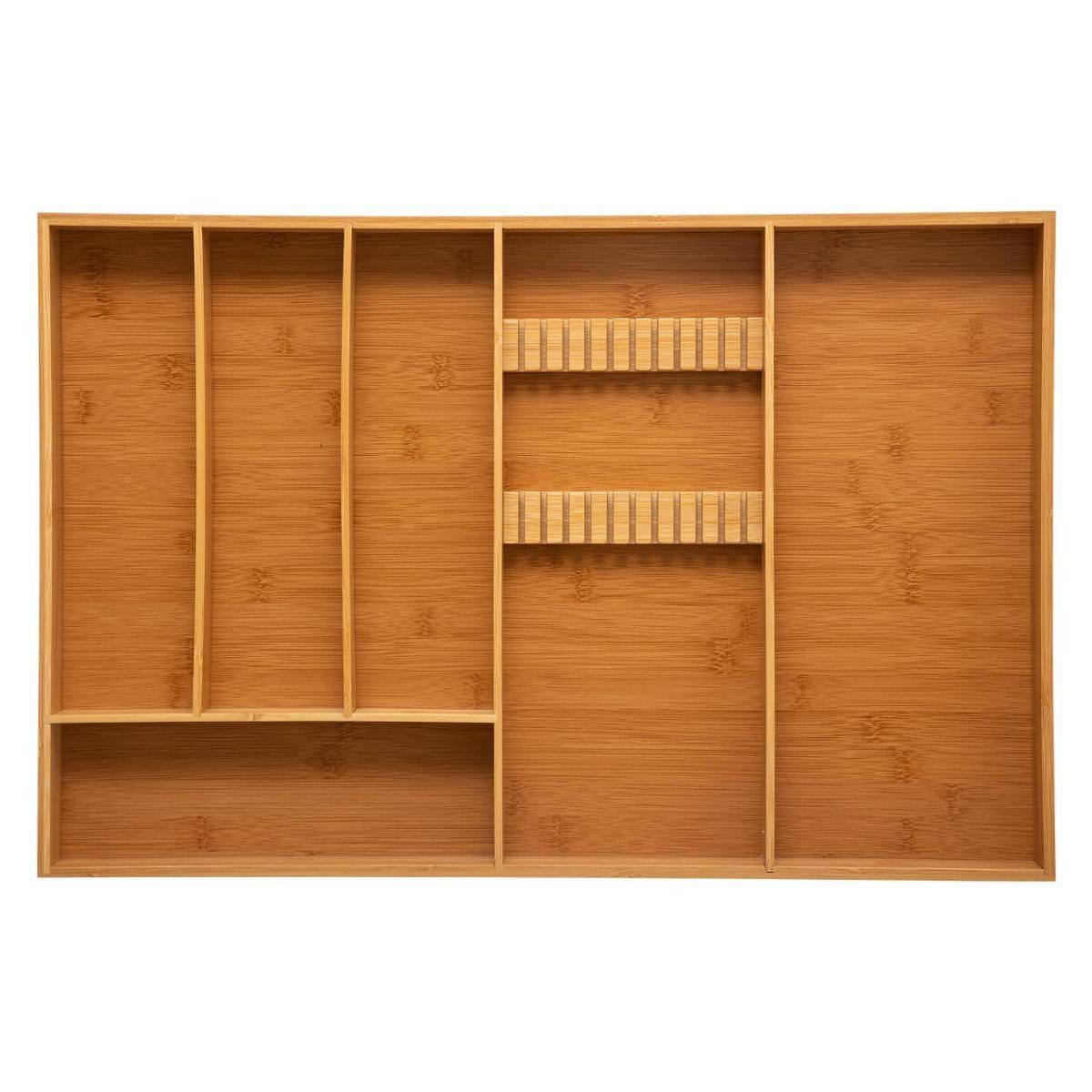 Range-Couverts & Ustensiles "Bambou" 58cm Naturel - Image 2