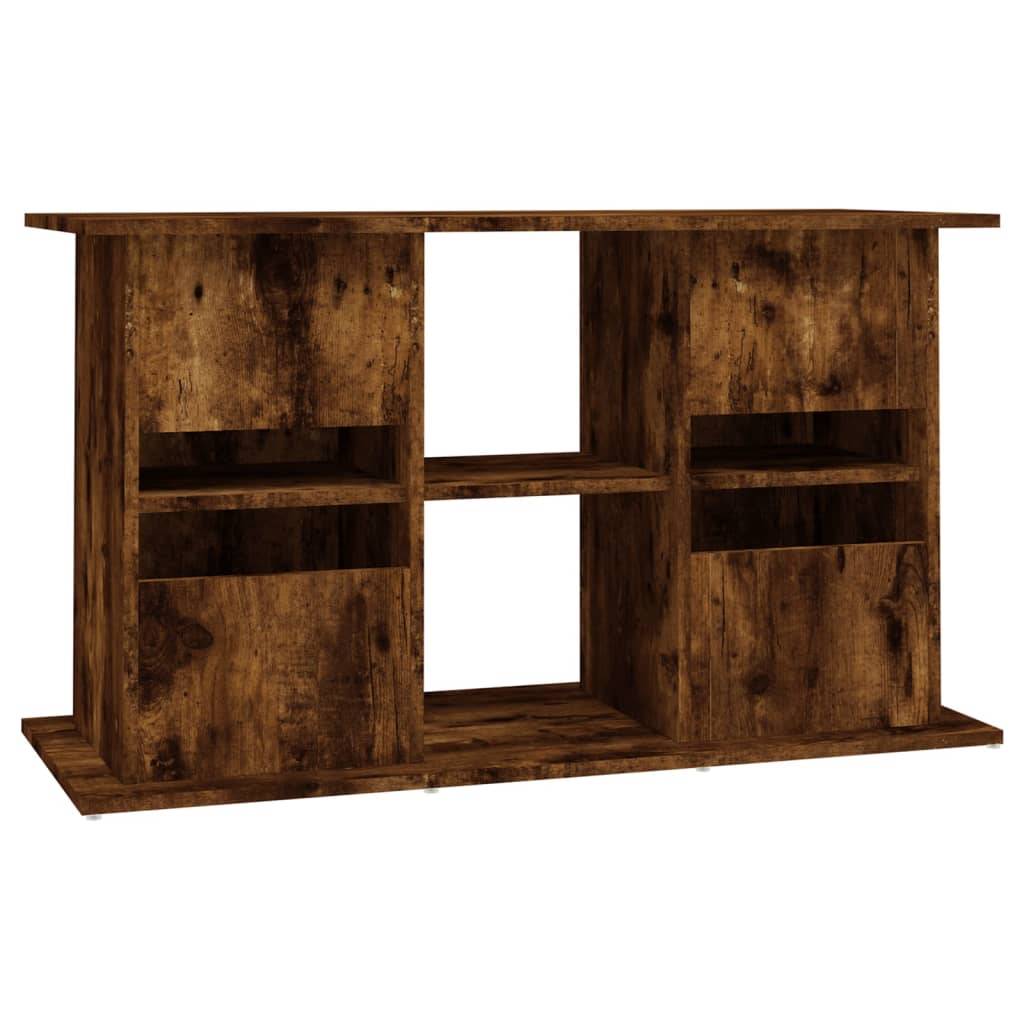 Meuble pour Aquarium Bois d'ingénierie avec Étagères de Rangement Chêne Fumé 101 cm - ComfortXL Outdoor Living - Image 8