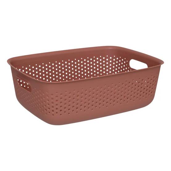 Panier de Rangement "Tila" 10L Terracotta - Image 1
