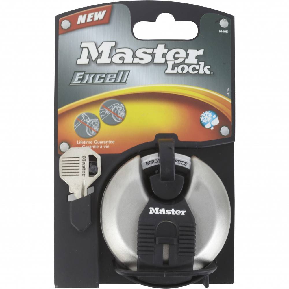 Master Lock - Cadenas à clé MASTER LOCK acier, l.70 mm - Image 7