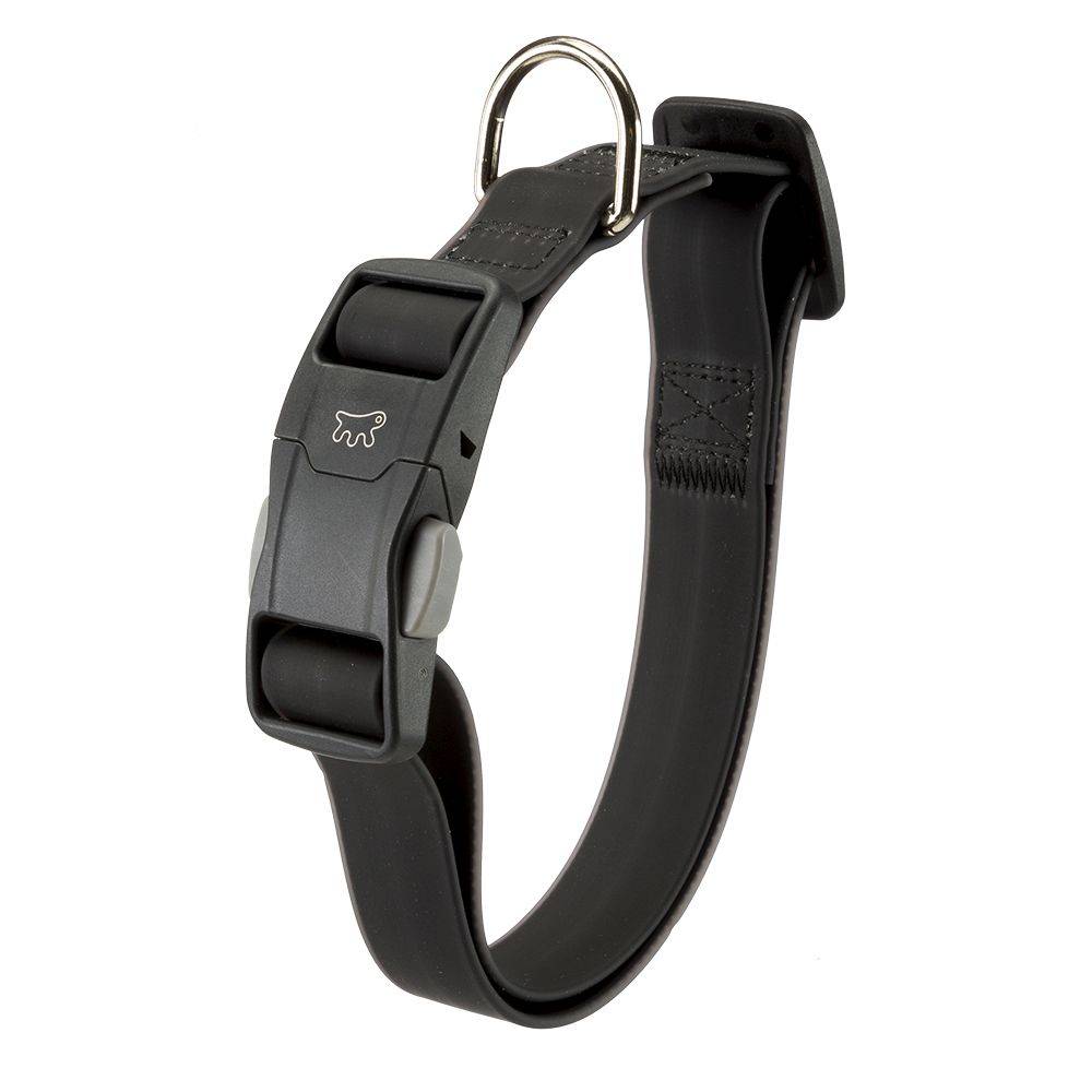 Ferplast - Collier pour Chiens EVOLUTION C25/70 avec Boucle Magnétique, Hypoallergénique, Lavable, Noir - Image 1