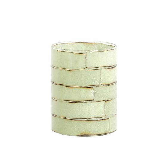 Photophore Droneri vert 10x10x13cm - Image 1