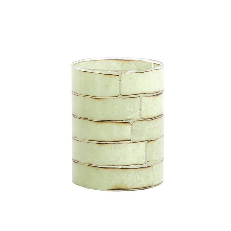 Photophore Droneri vert 10x10x13cm - Image 1