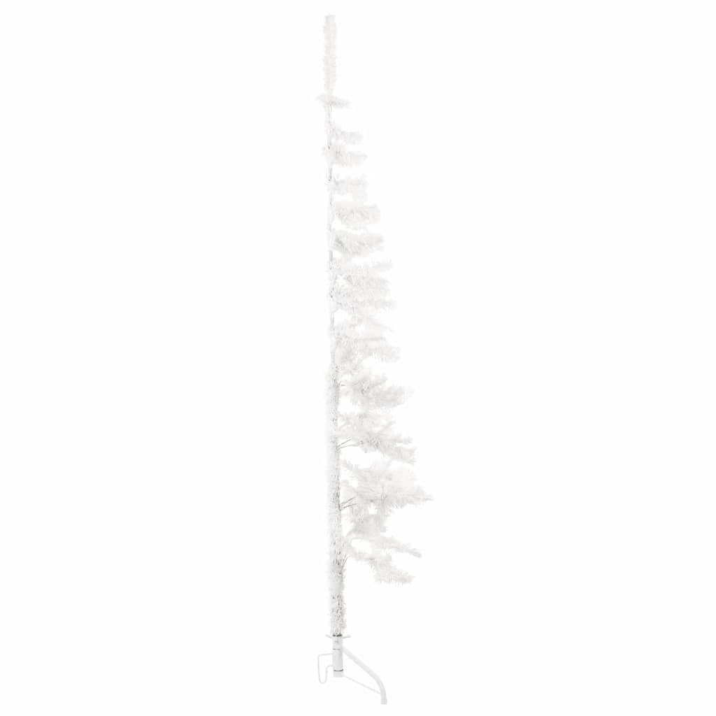 ComfortXL - Demi sapin de Noël mural PVC gain de place pour fête Blanc 180 cm – ComfortXL Outdoor Living - Image 5