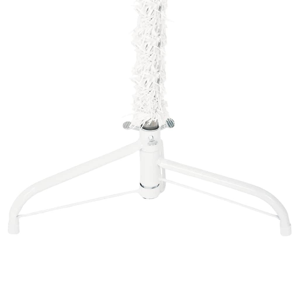 ComfortXL - Demi sapin de Noël mural PVC gain de place pour fête Blanc 180 cm – ComfortXL Outdoor Living - Image 7