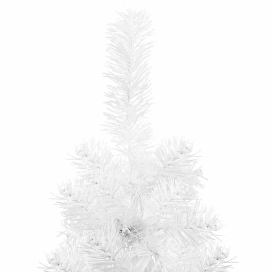 ComfortXL - Demi sapin de Noël mural PVC gain de place pour fête Blanc 180 cm – ComfortXL Outdoor Living - Image 6
