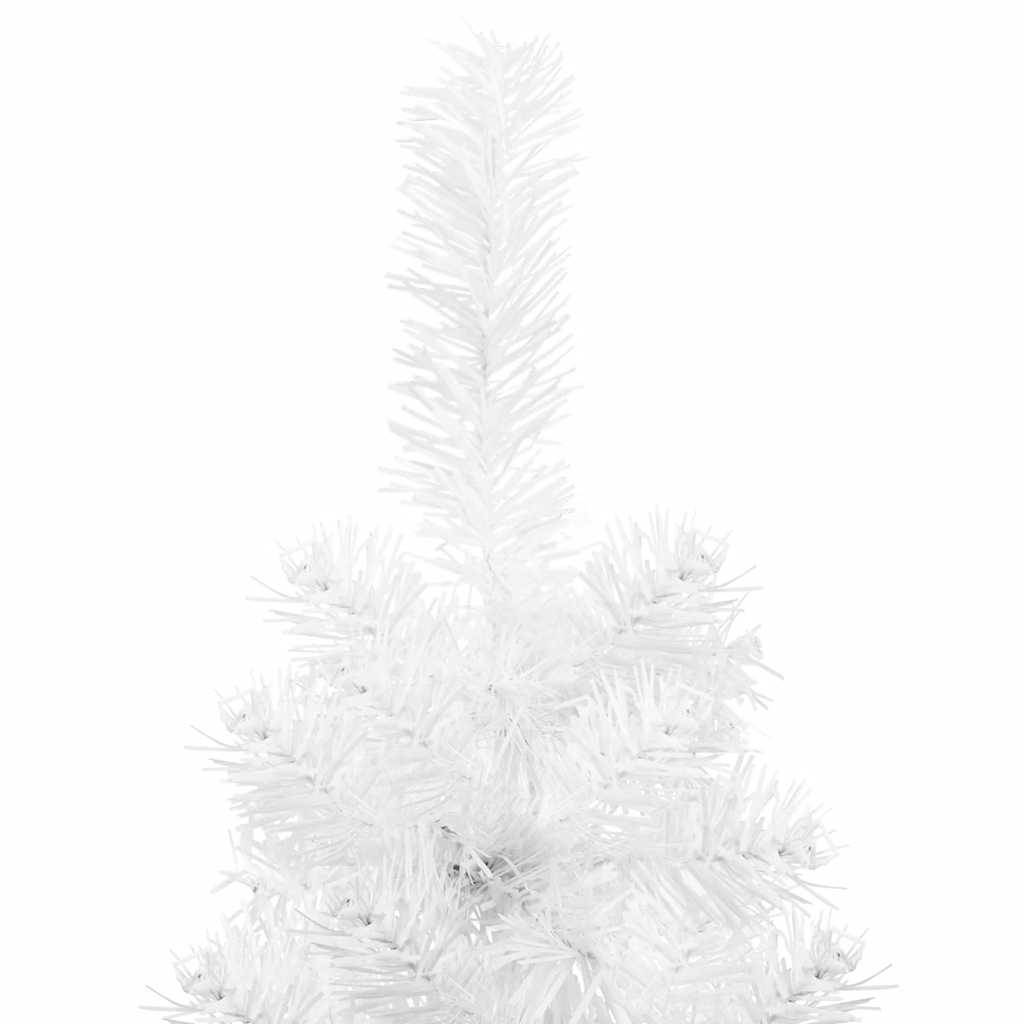 ComfortXL - Demi sapin de Noël mural PVC gain de place pour fête Blanc 180 cm – ComfortXL Outdoor Living - Image 6