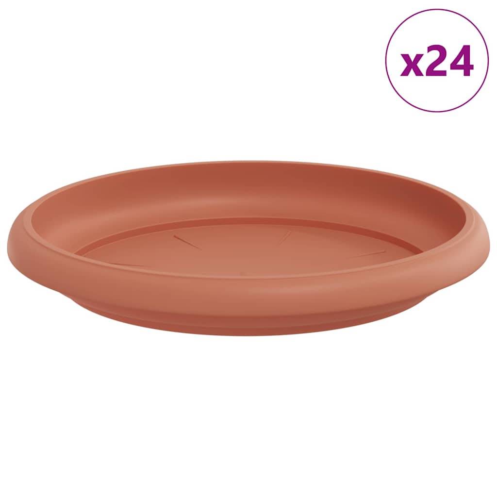 Prolenta Premium - Jardinière plastique rouge 14 x 14 x 2 cm - Prolenta premium p39.1 - Image 2