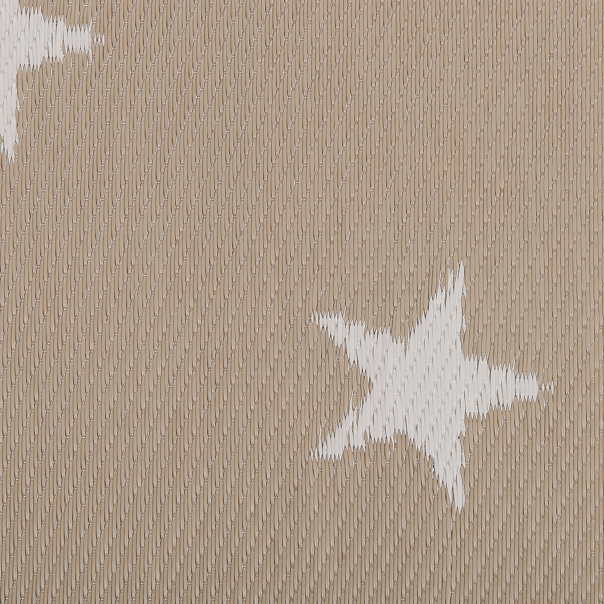 Beliani - Tapis d'extérieur Polypropylène Beige sable LATUR - Beliani - Image 6