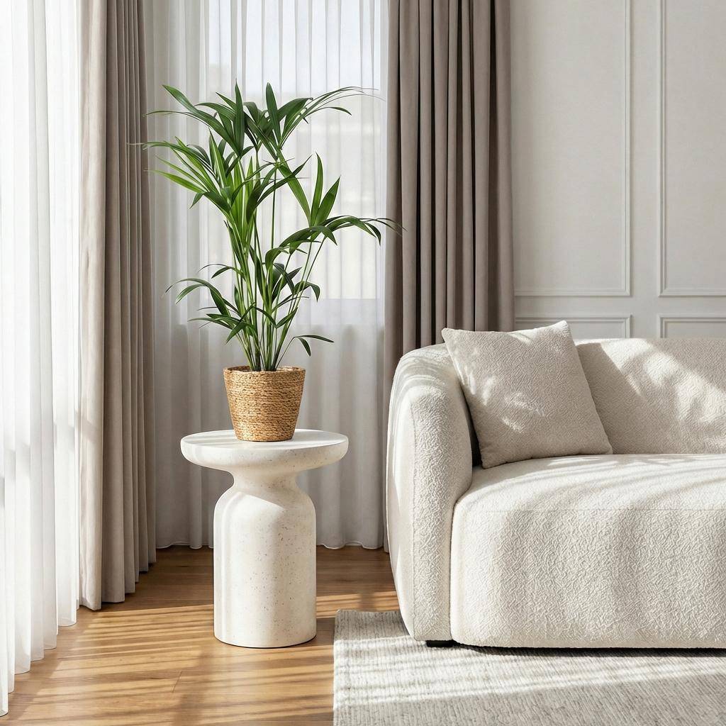 La Green Touch - Kentia Palm – Howea Forsteriana - Cache-pot gris – Pot 19 cm - Image 2