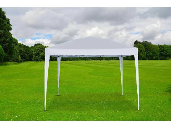 Tonnelle De Jardin "natacha 3" - 9 M² - 3 X 3 M - Blanc -habitat Et Jardin - Image 2