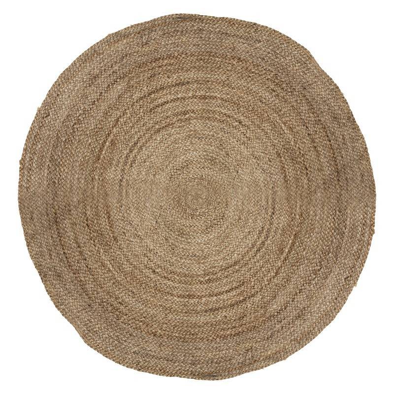 Tapis en jute rond D120 naturel Atmosphera - Image 1