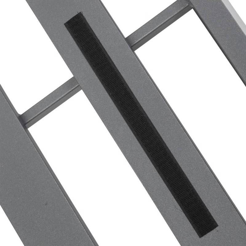 Hesperide - Salon d'angle de jardin "Allure" graphite 5 places en aluminium et polyester - Hespéride - Image 9