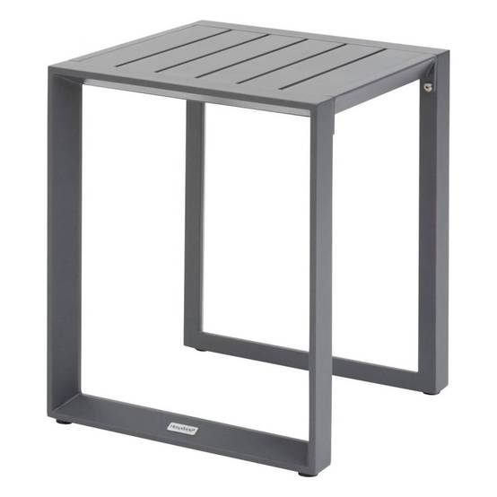 Hesperide - Salon d'angle de jardin "Allure" graphite 5 places en aluminium et polyester - Hespéride - Image 7