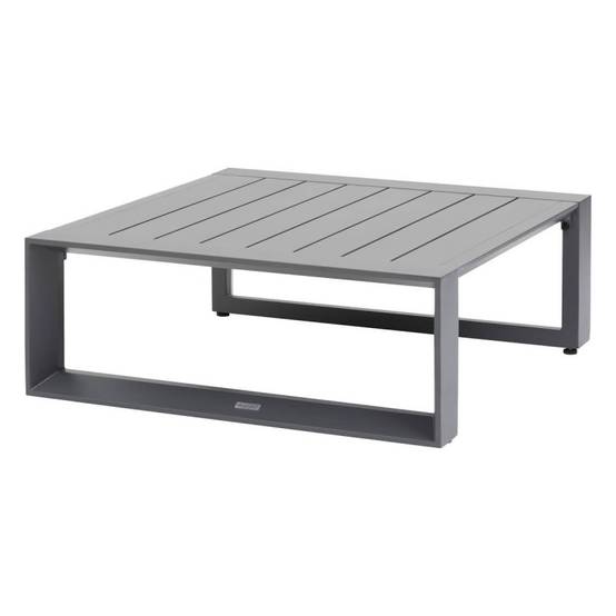 Hesperide - Salon d'angle de jardin "Allure" graphite 5 places en aluminium et polyester - Hespéride - Image 8