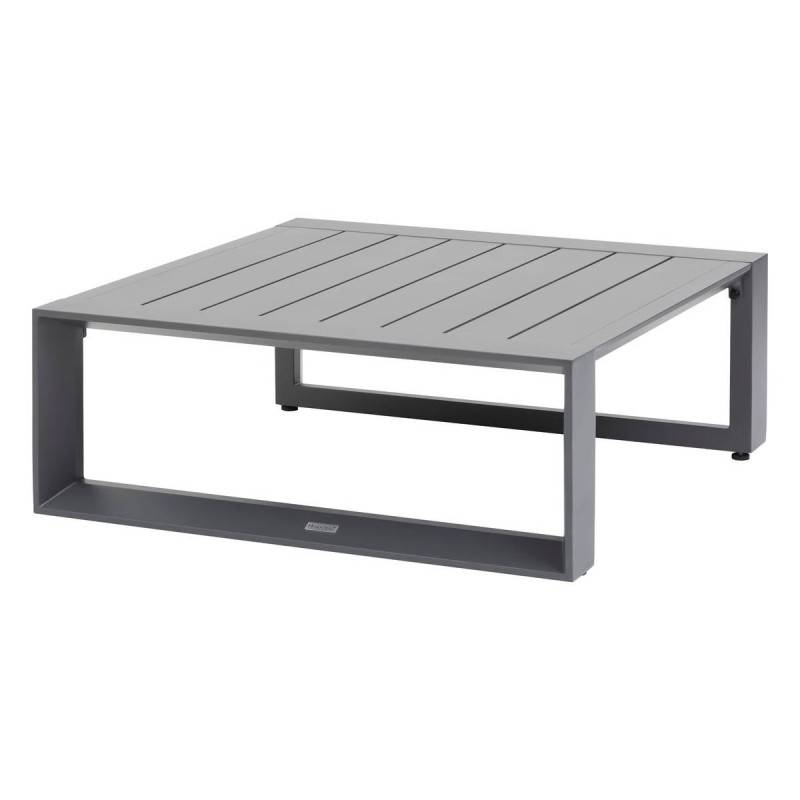 Hesperide - Salon d'angle de jardin "Allure" graphite 5 places en aluminium et polyester - Hespéride - Image 8