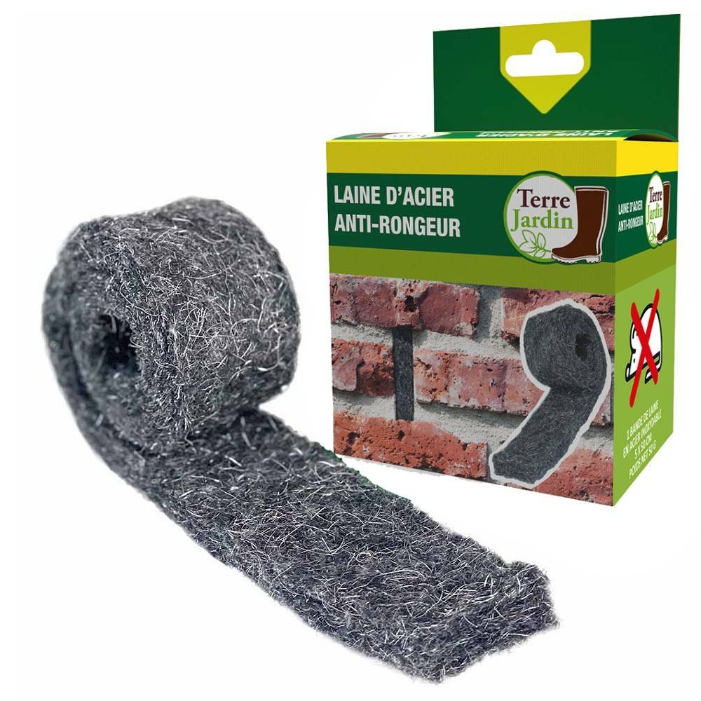 Laine d'acier anti rongeur - Image 1