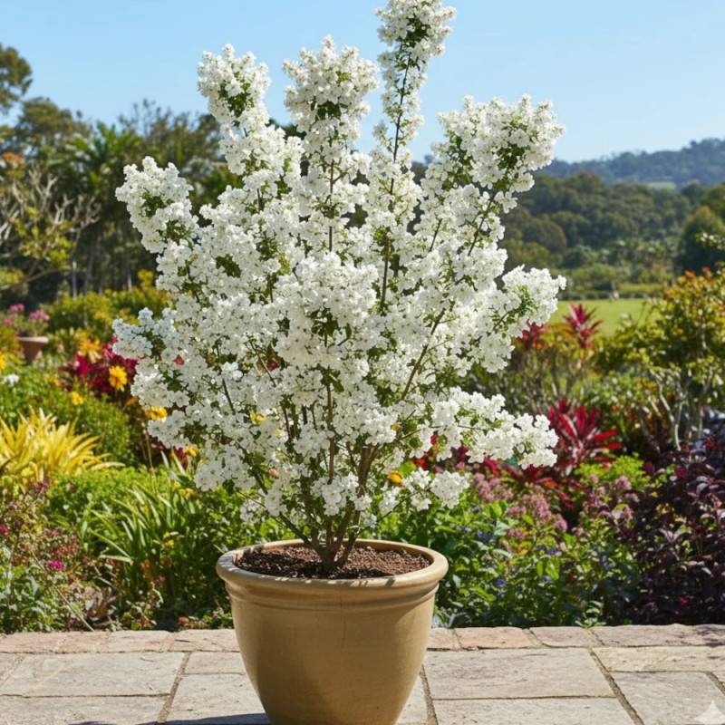 Arbre aux perles MAGICAL SPRINGTIME® 'Kolmaspri', Exochorda, Exocorde à fleurs Blanche - feuillage Caduc - Godet - 5/20 cm-  hauteur à maturité De 1,0 - Image 4