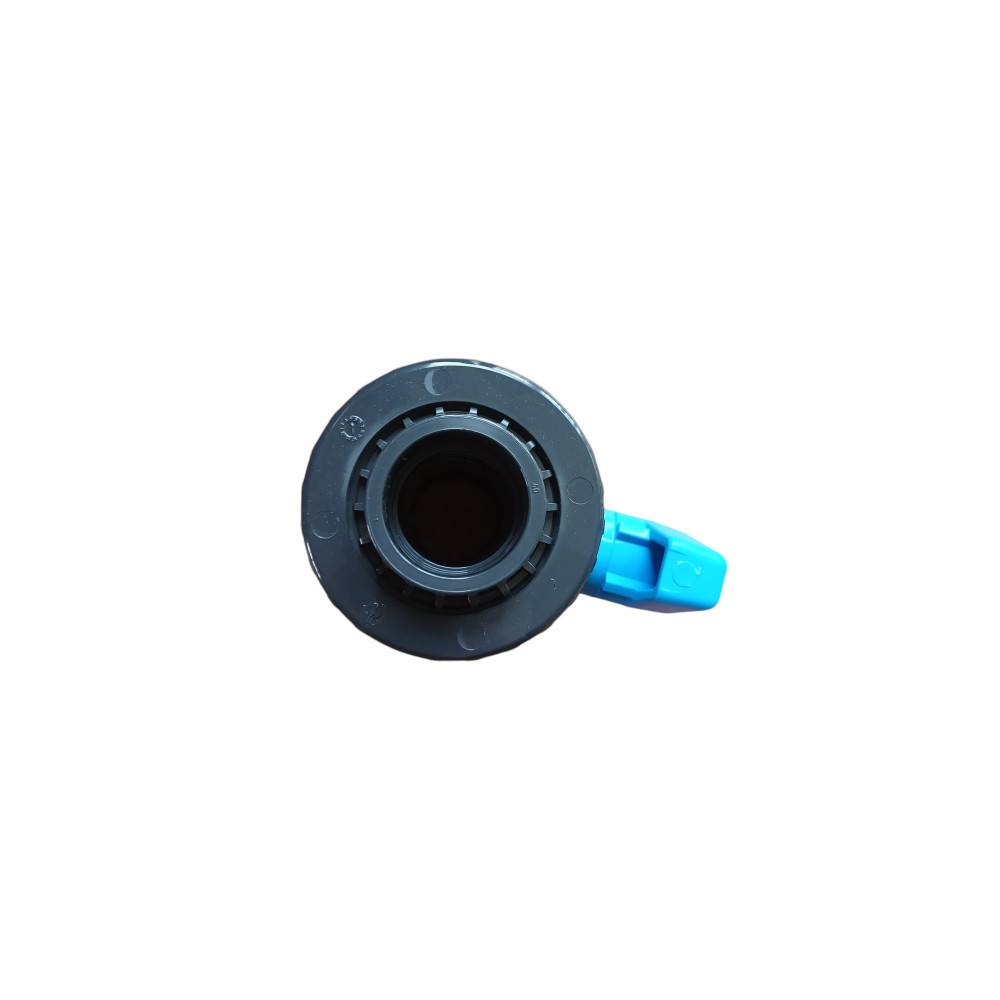 Vanne 40 mm a boisseau a coller  PVC - Image 3