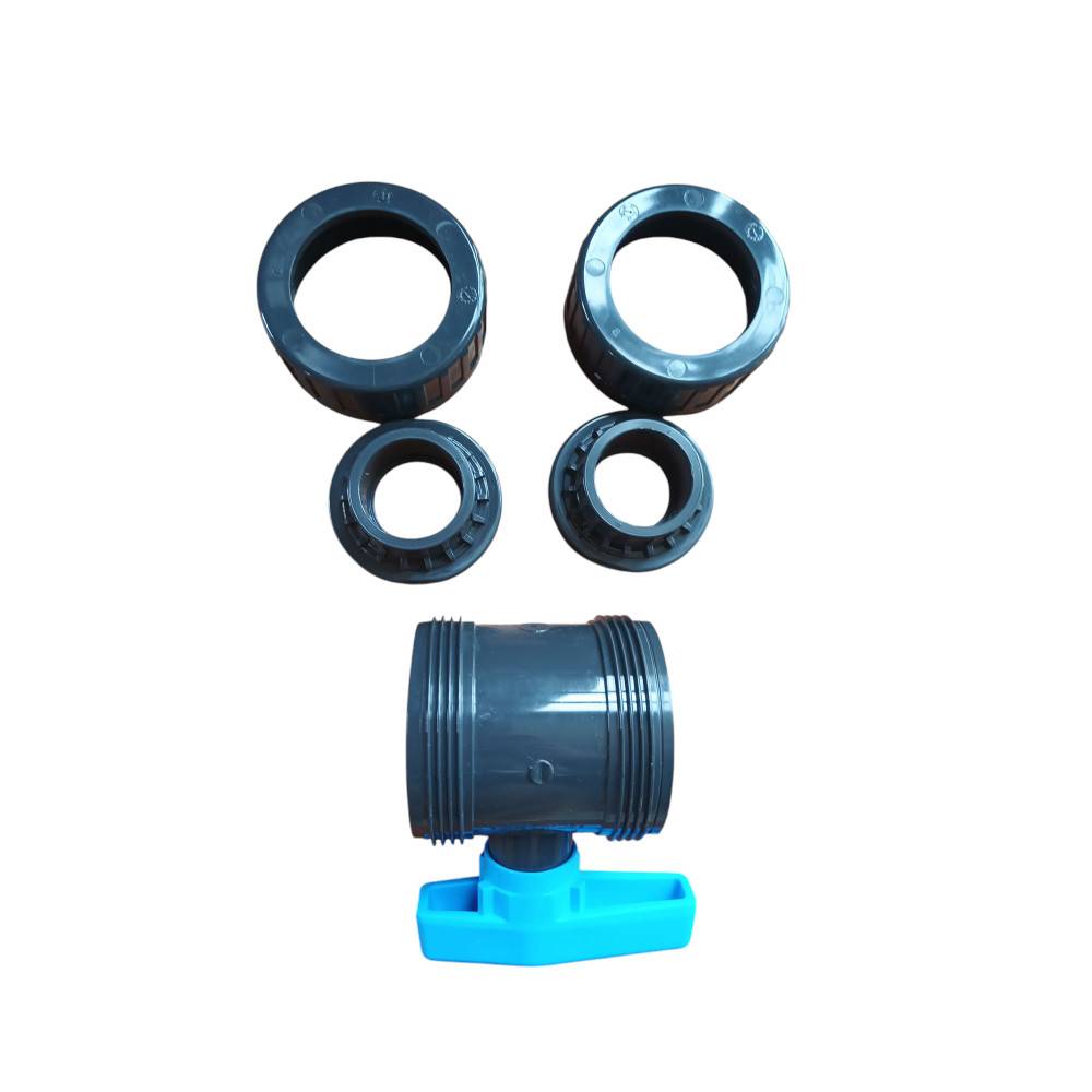 Vanne 40 mm a boisseau a coller PVC - Image 4