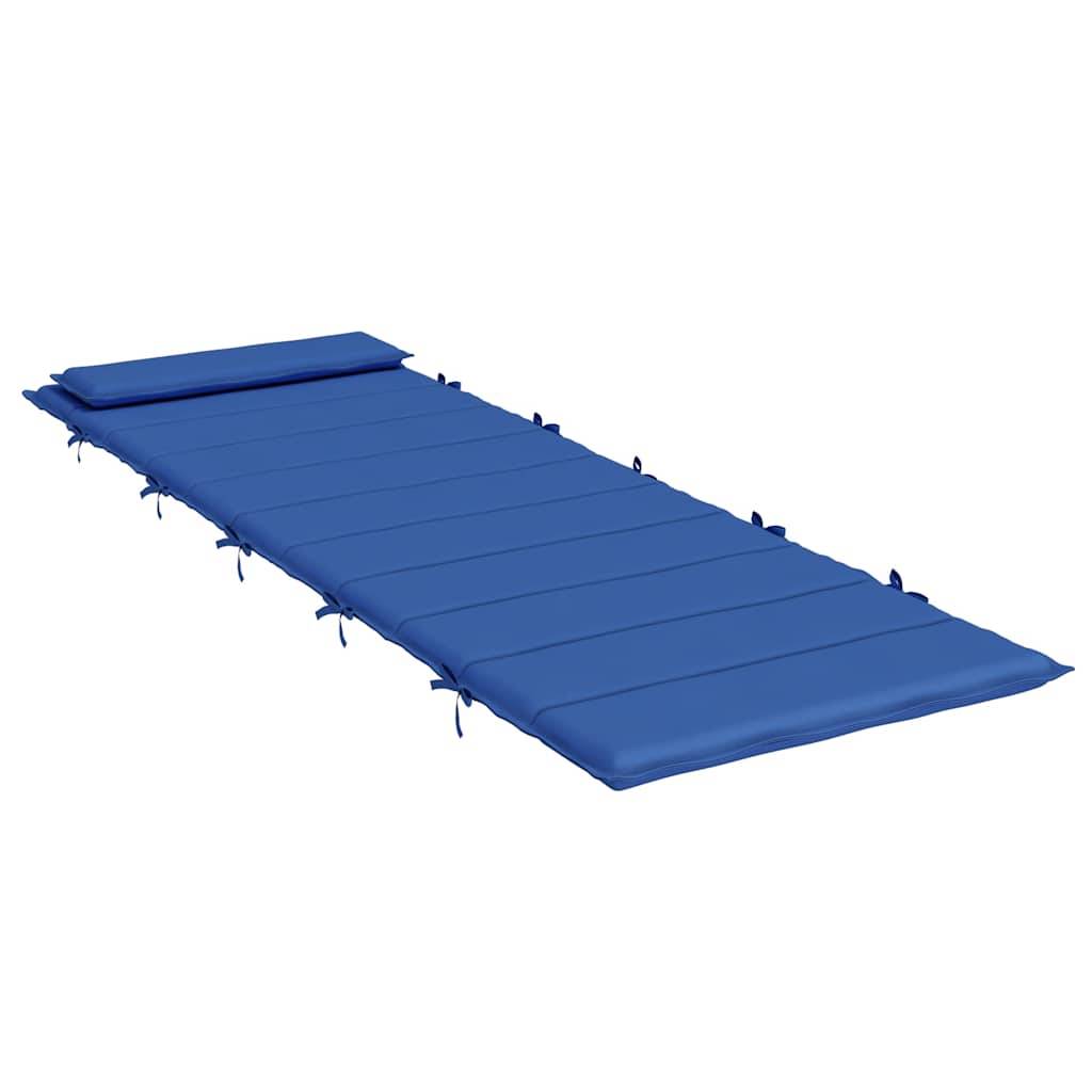 ComfortXL - Coussin de Chaise Longue Tissu Oxford Résistant à l'eau pour Transat de Jardin Bleu Royal 180x60cm – ComfortXL Outdoor Living - Image 4