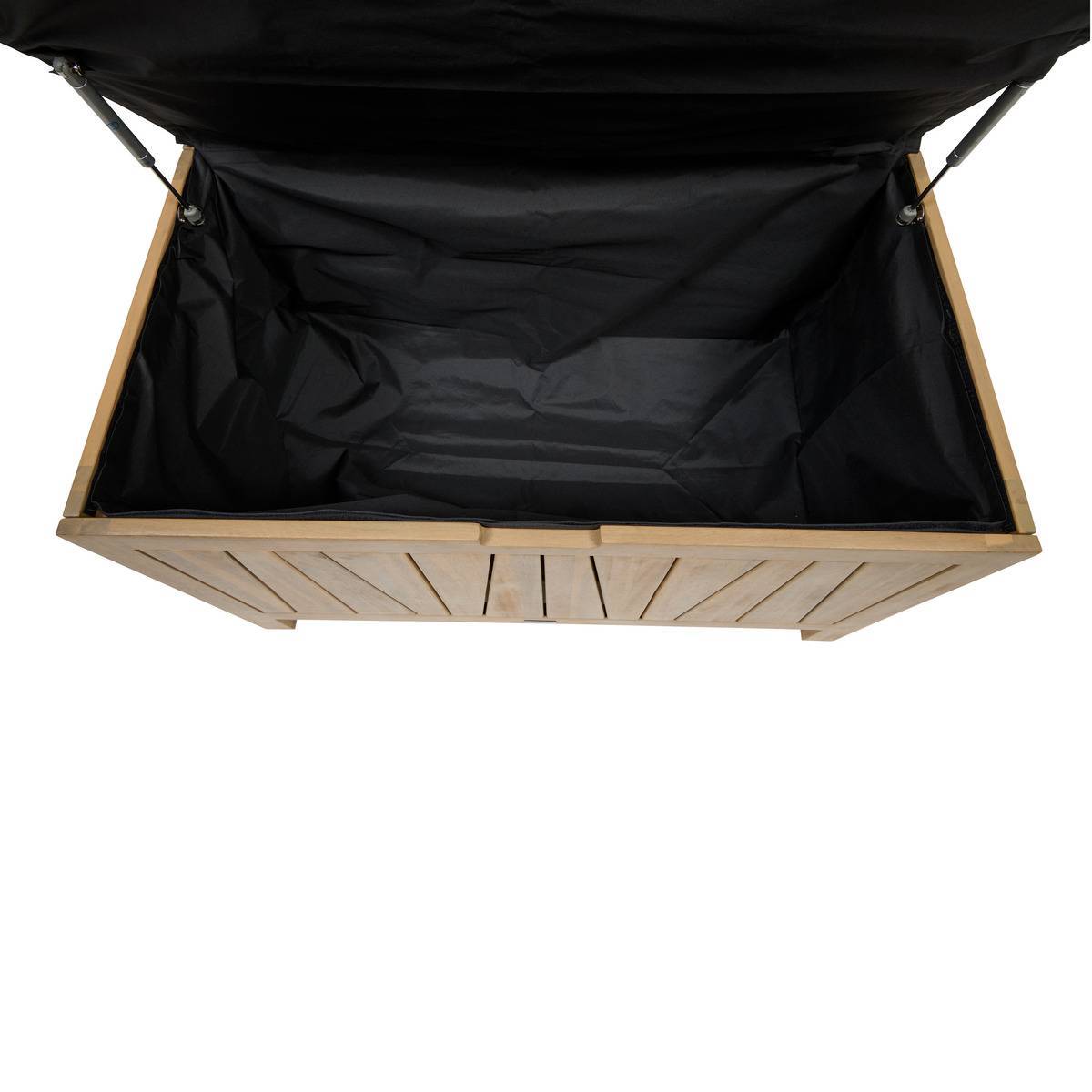 Hesperide - Coffre de rangement 165L Lodgia beige acacia - Hespéride - Image 4