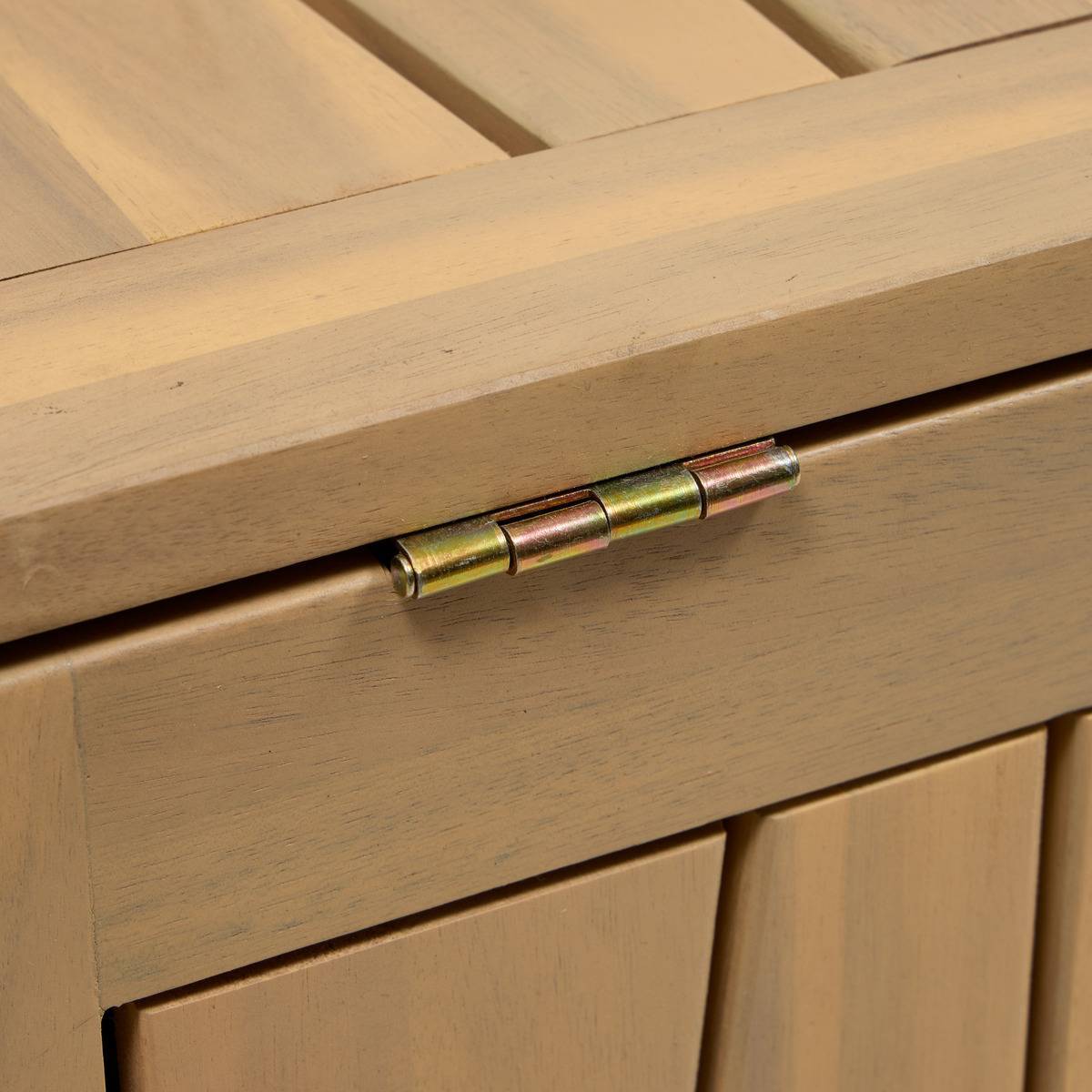 Hesperide - Coffre de rangement 165L Lodgia beige acacia - Hespéride - Image 5