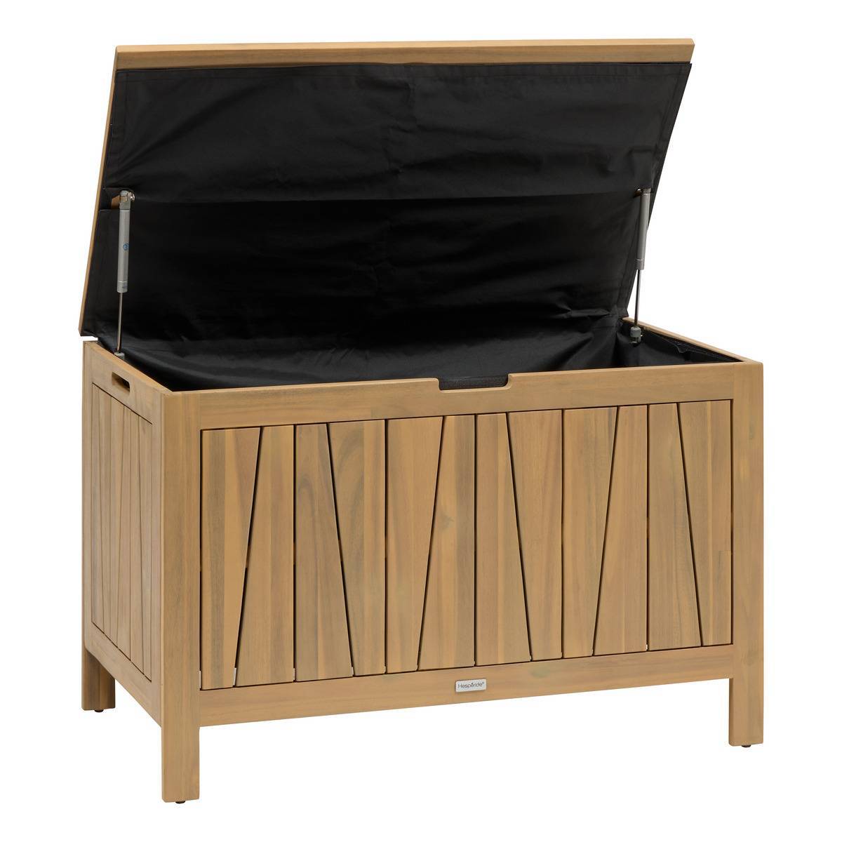 Hesperide - Coffre de rangement 165L Lodgia beige acacia - Hespéride - Image 3