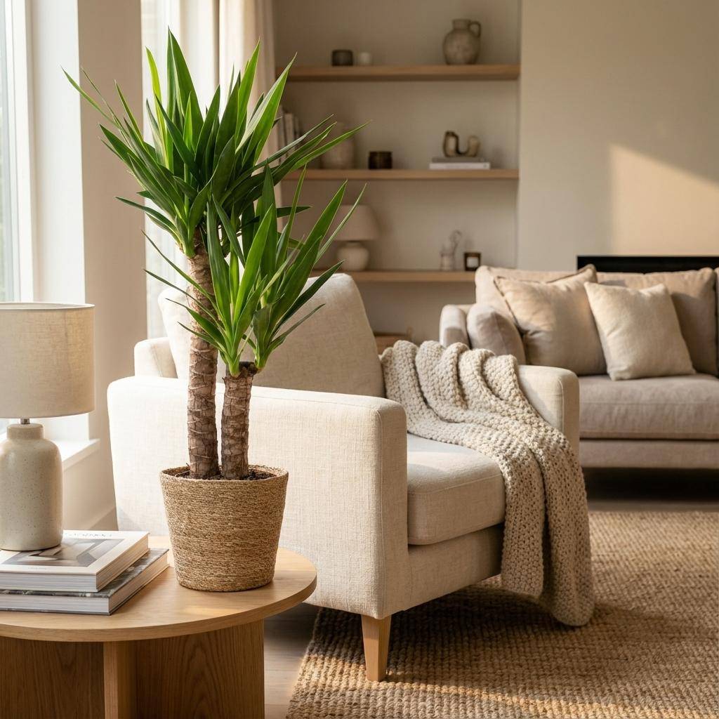 Yucca Elephantipes - Pot de 21cm - Hauteur 80 - 90cm - Panier - Plantes d'intérieur - Image 2