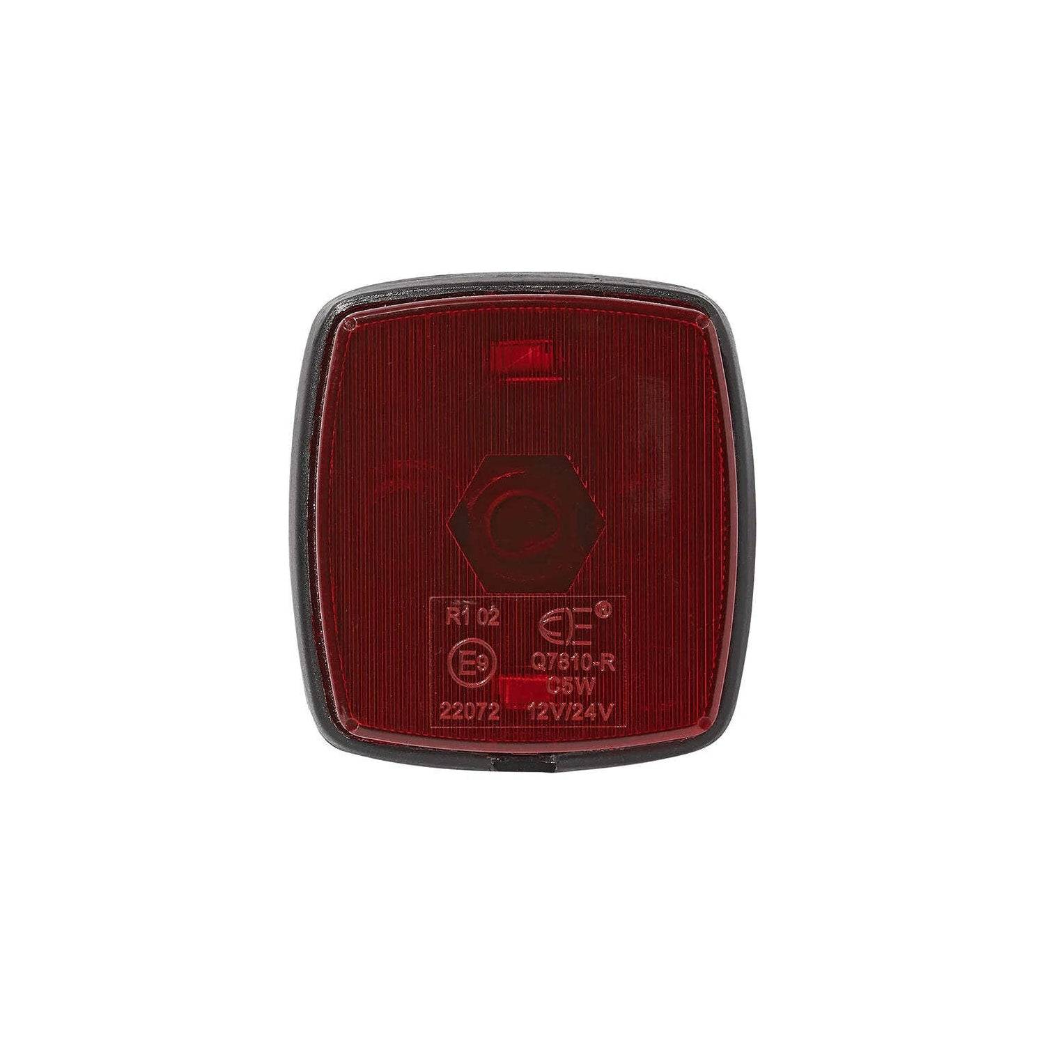 Entrepotbrico - Feu De Position Rouge 65x60mm Pm - Image 1