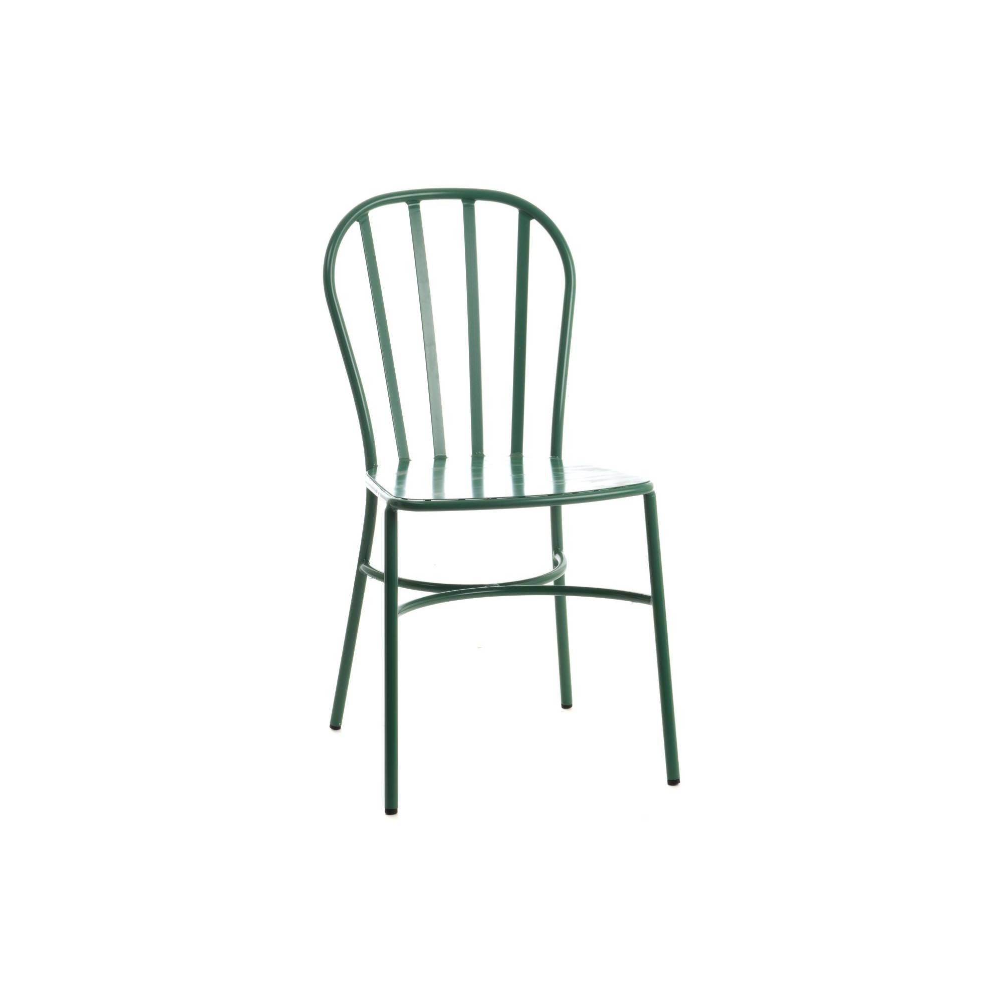 Autre - Chaise de jardin empilable en aluminium (lot de 2) - BEGONIA - Image 2