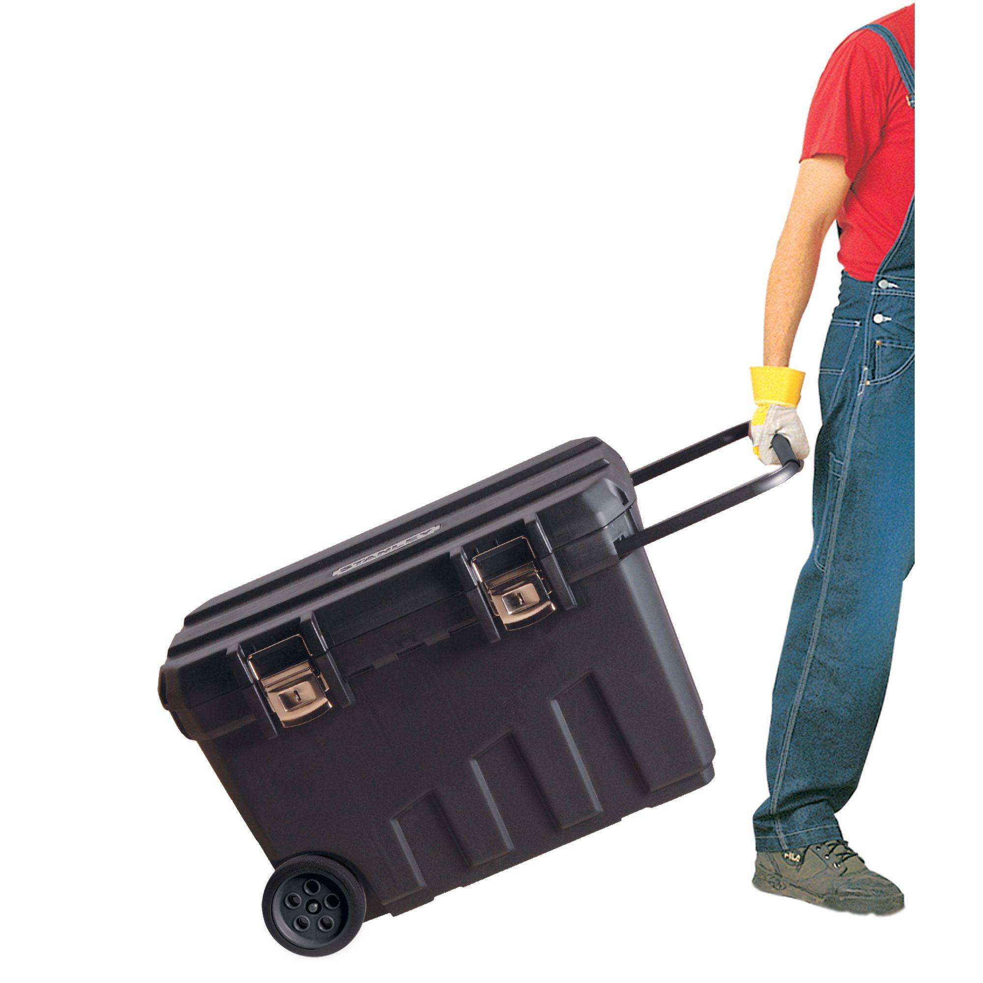 stanley - STANLEY Coffre de chantier roulant 91L - Image 2
