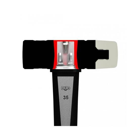 Marteau DUO manche carbon MOB - Image 7